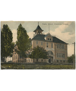 Roseburg, Oregon Public School - Historic 1910 Antique Postcard - $4.39