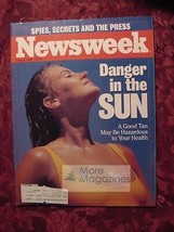 Newsweek June 9 1986 Sun Tans Screen Skin Cancer Tom Cruise Tax Reform +++ - £5.17 GBP