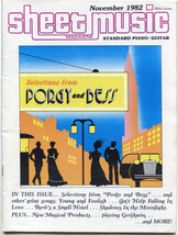 Porgy and Bess 1982 Sheet Music Magazine | Piano with Guitar Workshop - £2.18 GBP