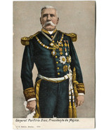 General Porfirio Diaz President of Mexico c1910 Unmailed Historical Post... - £3.05 GBP