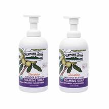 Vermont Organics Lavender Ecstasy Foaming Soap 12oz Foamer - 2 Pack - £28.53 GBP