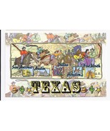 ROUND ABOUT TEXAS  POSTCARD, New - £2.30 GBP