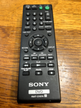 Sony Remote Control RMT-D197A For Dvd - Missing Battery Cover. Tested And Works! - $9.90