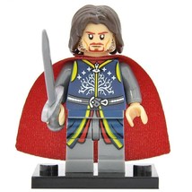 Aragorn (Gondor Armor) The Lord of the Rings Custom Minifigures Gift Toy - £2.36 GBP