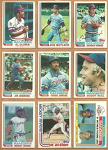 1982 Topps Texas Rangers Team Lot 26 Fergie Jenkins Buddy Bell Al Oliver Rivers  - £3.73 GBP