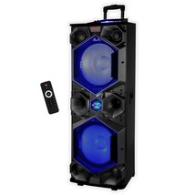 Max Power Dual 15 Woofer Professional DJ Speaker System 15000W Max - £468.15 GBP