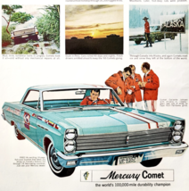 1965 Mercury Comet Advertisement Automobilia Vintage Ford Motor Company ... - $41.18 CAD