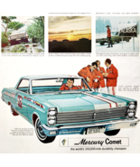 1965 Mercury Comet Advertisement Automobilia Vintage Ford Motor Company ... - $41.18 CAD