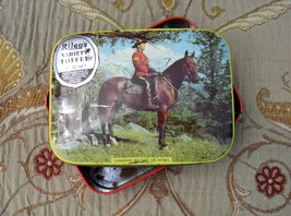 1960&#39;s Riley&#39;s Toffee Tin - Candy Box - Royal Canadian Mounted Police - RCMP Tin - £6.38 GBP