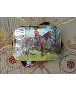 1960&#39;s Riley&#39;s Toffee Tin - Candy Box - Royal Canadian Mounted Police - ... - £6.30 GBP