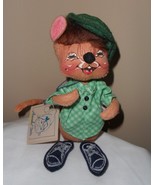Annalee Photographer Mouse Figure 1991&quot; Retired 2018 W/TAG Missing Camera - $9.75