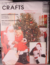 Christmas Doll Pattern 7384  and Santa Claus Costume Chest 34-48  - $9.99