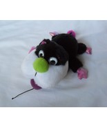 RUSS CAT  w/ MOUSE in his mouth 7&quot; Black White  plush Toy RARE!  NWT - $409.53 MXN