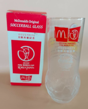 McDonald Coca-Cola FIFA World Cup 2002 Soccerball Glass-Nomi delle squadre... - £26.20 GBP
