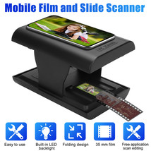 Mobile Film Slide Scanner for 35mm Negatives Converts to Digital Photo Backlight - £32.23 GBP