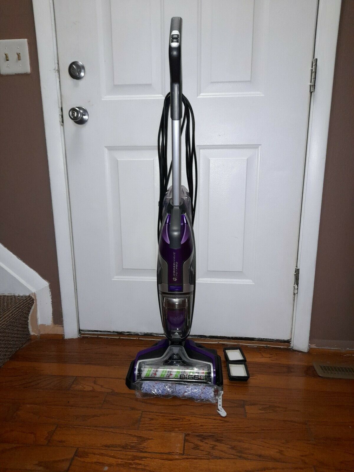 Primary image for BISSELL CrossWave Purple Pet Pro All-in-One Wet\Dry Vacuum Cleaner PRE OWNED