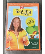 Signing Time Volume 2 Playtime Signs DVD - £21.57 GBP
