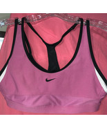 Nike Light purple &amp; Black Sports Bra No Size Visible See Measurements - £8.96 GBP