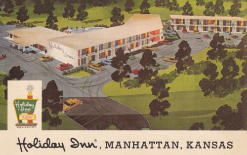 Primary image for Holiday Inn Manhattan Kansas KS Postcard C52