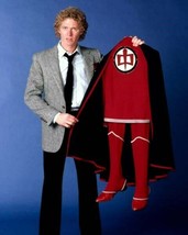 The Greatest American Hero 1982 TV William Katt holds his suit 8x10 inch photo - £7.68 GBP