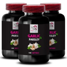 Invigorating Power - Garlic &amp; Parsley Odorless - Natural Support 3 Bottle 300 Ca - $51.26