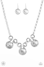 Paparazzi Hypnotized Silver Necklace - New - $4.50