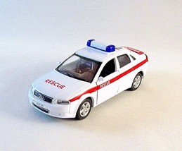 Audi A4 Rescue Car Welly 1/38 Diecast Auto Sammlermodell, Audi Collection - £25.95 GBP