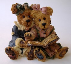 Boyds Bears Bailey &amp; Becky Couple Figurine The Diary Book Edition 7E/2475  - £10.53 GBP