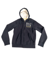 Hollister Full Zip Hoodie Heavyweight Surf Embroidered Casual Men&#39;s Size... - $1,040.94 MXN
