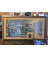 Pabst Blue Ribbon Vintage LARGE Framed Picture Sign Roanoke Transit Company - $3,789.02 MXN