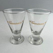 Saint Brendan&#39;s Irish Cream Liqueur Shot Glass Set - £11.66 GBP