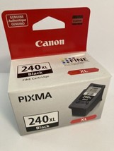 Genuine Canon 240 XL black ink cartridge New unopened in sealed box - $19.79