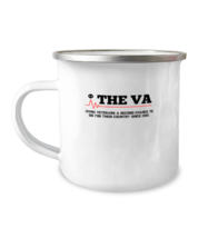 12 oz Camper Mug Coffee   Funny The Va Giving Veterans A Second Chance To Die  - £15.94 GBP