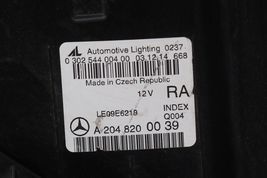 2012-15 Mercedes C204 C250 C300 C350 Headlight Lamp Halogen Passenger Right RH image 6