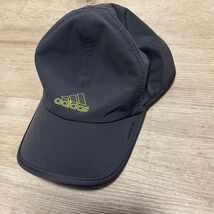 Adidas Aeroready Gray Mens Hat Lightweight Running Training Cap Gym - $14.26