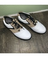FOOTJOY FJ Sierra Treks Men’s SZ 9M White Leather Soft Spike Golf Shoes ... - $29.96 CAD