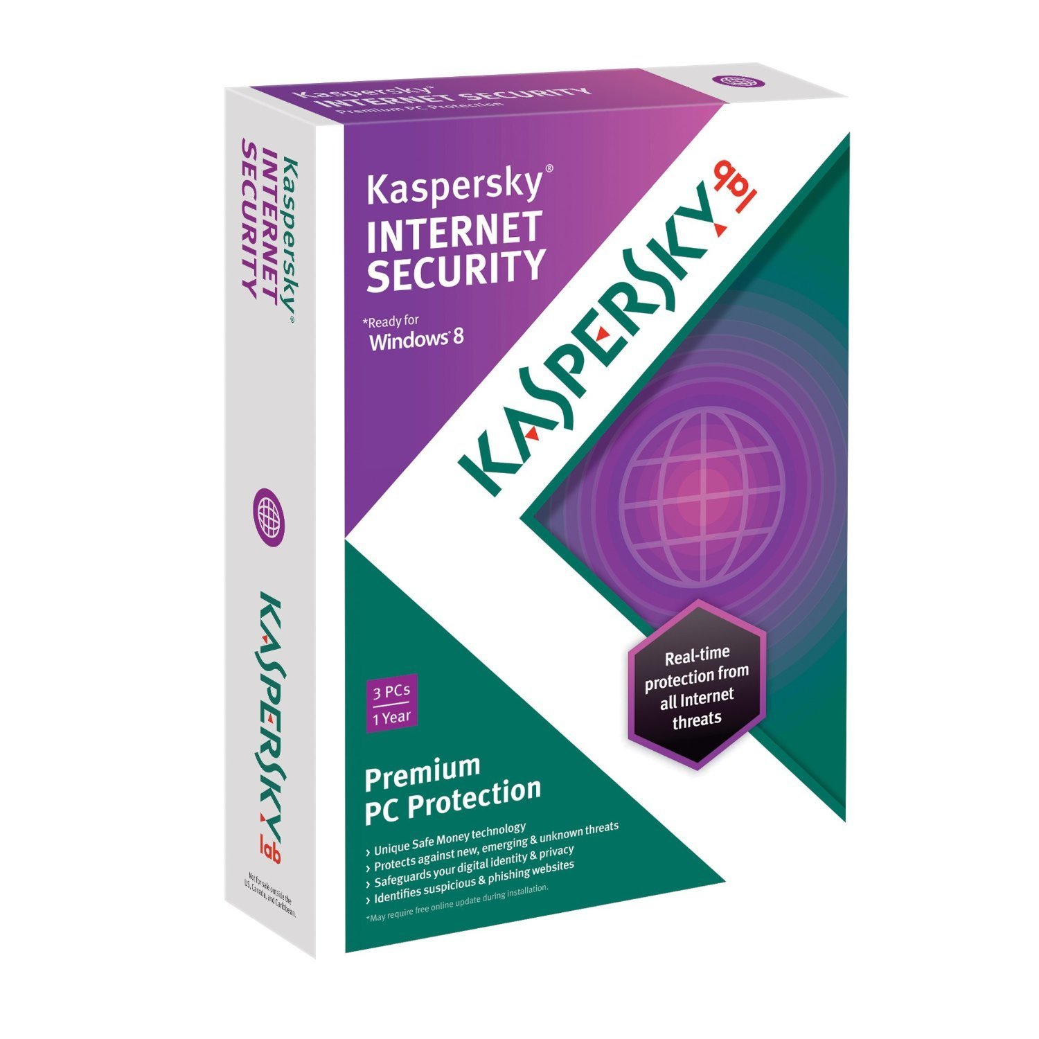 Kaspersky Internet Security 2013 - 3 Users - $14.70