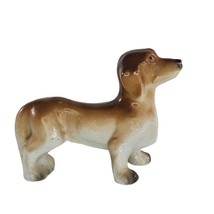 Vintage Bone China Japan Dachshund Standing Dog Figurine - $14.99