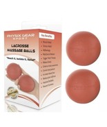 Lacrosse Balls Roller by Physix Gear Massage Set for Plantar Fasciitis 2... - $25.52 CAD