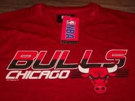 Chicago Bulls Nba Basketball TX3 Cool Warmup Jersey T-SHIRT Medium New w/ Tag - $24.74