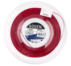 Gosen G-Spin 3 Red 1.23mm 220m 17gauge Tennis Racquet Racket String Reel... - £125.07 GBP