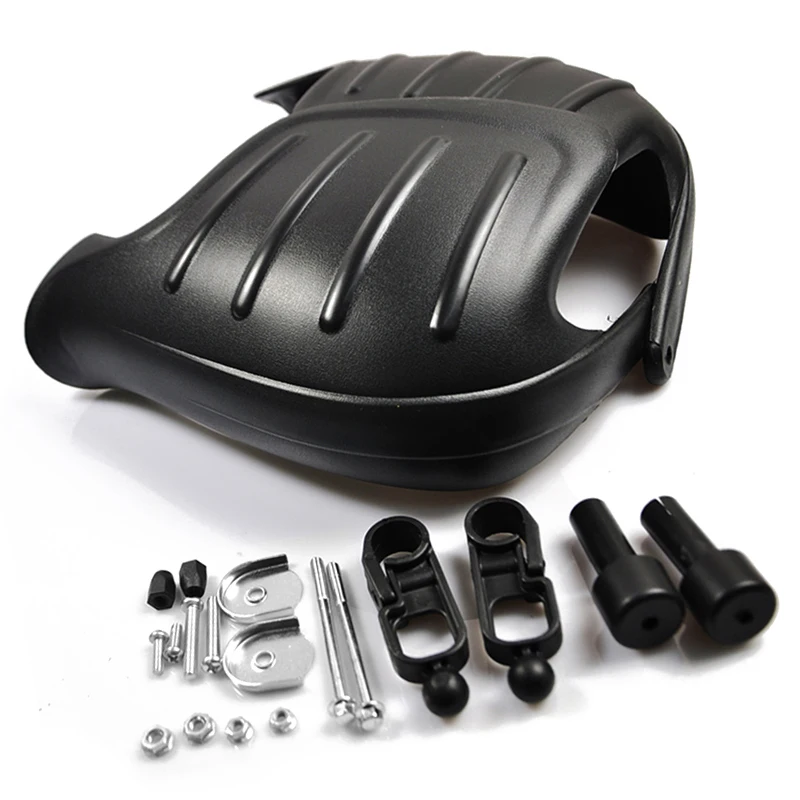 Motorcycle Handguard Wind Deflector Cover Handle Guard Shield Protection - £28.06 GBP