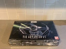 Star Wars TIE Fighter Advanced X 1 1:72 Scale Model Kit Bandai Hobby NEW - £20.33 GBP