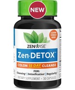 Colon Cleanse Capsules For Detox &amp; Constipation Relief - 15 Day - $16.44 CAD