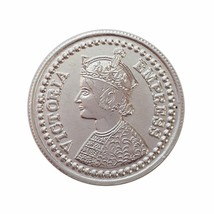 999 Solid Fine White Silver Coin Victoria Empress 10 gms Gift - £108.88 GBP