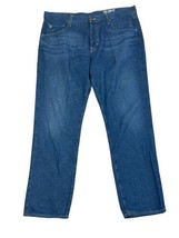 AG The Jean of Tomorrow Everett Slim Straight Denim Button Fly Blue Men ... - $49.49