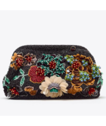 ZARA BNWT 2025. MULTICOLOURED FLORAL BEADED CLUTCH HANDBAG BAG. 6651/610... - $2,521.69 MXN