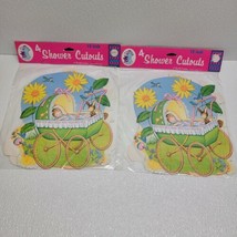 2 NEW Packs Vintage Beistle Easter Spring Baby Shower Die Cut Decorations - £17.28 GBP