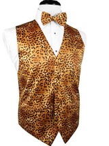 Jaguar Big and Tall Tuxedo Vest and Bow Tie Set - £118.55 GBP