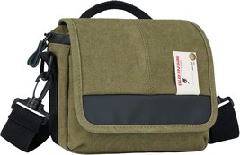 Small Mirrorless Camera Shoulder Bag Purse Waterproof Canvas Cute Compact Camera - £26.53 GBP